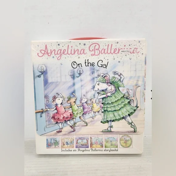Angelina Ballerina 'On the Go!' Boxed Set - 6 Storybooks - Picture 1 of 4